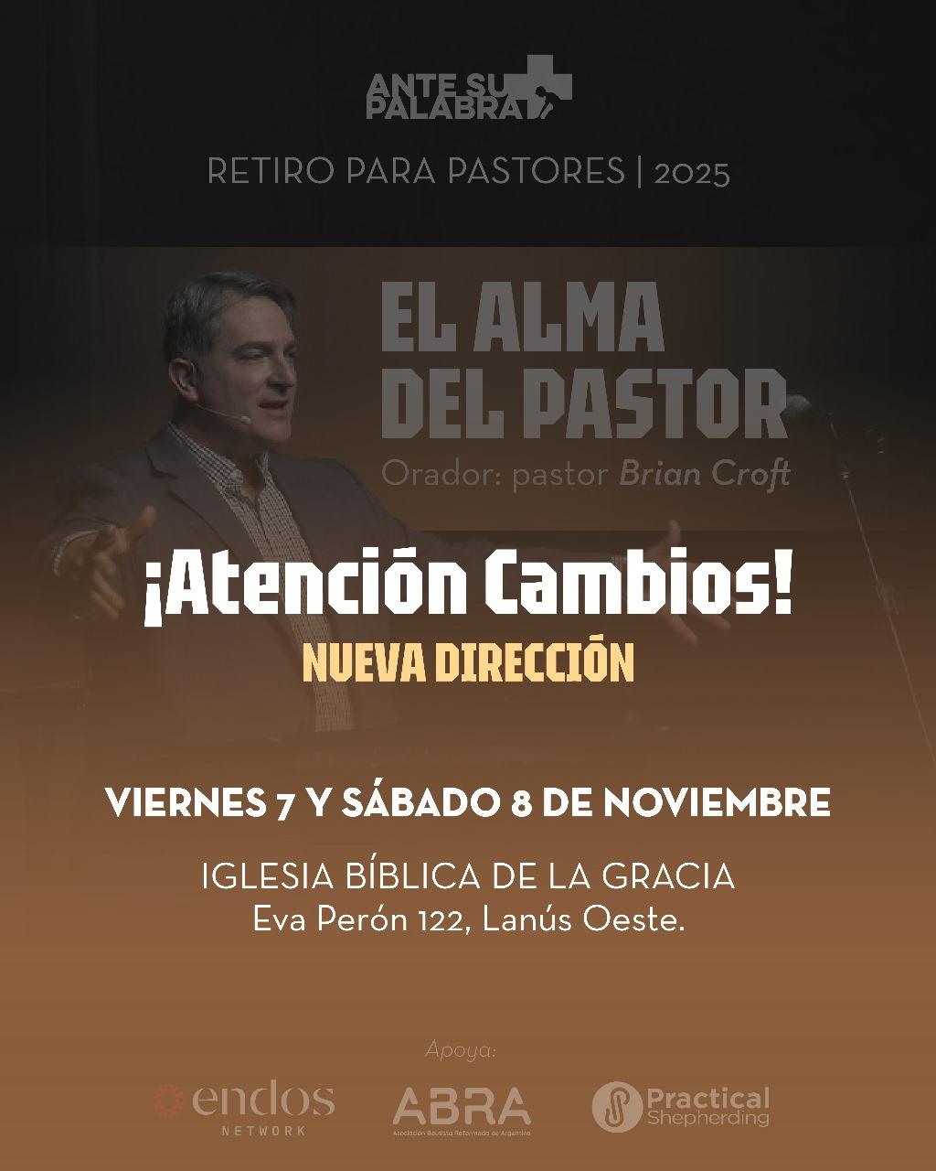 Flyer de El alma del pastor